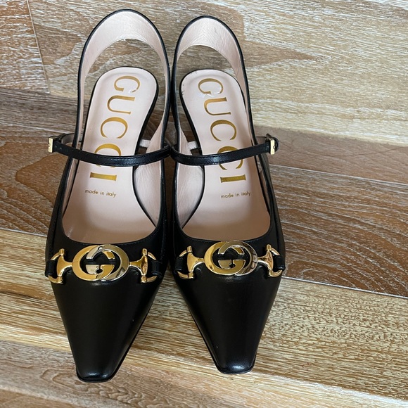 Gucci | Shoes | Gucci Zumi Sling Back 